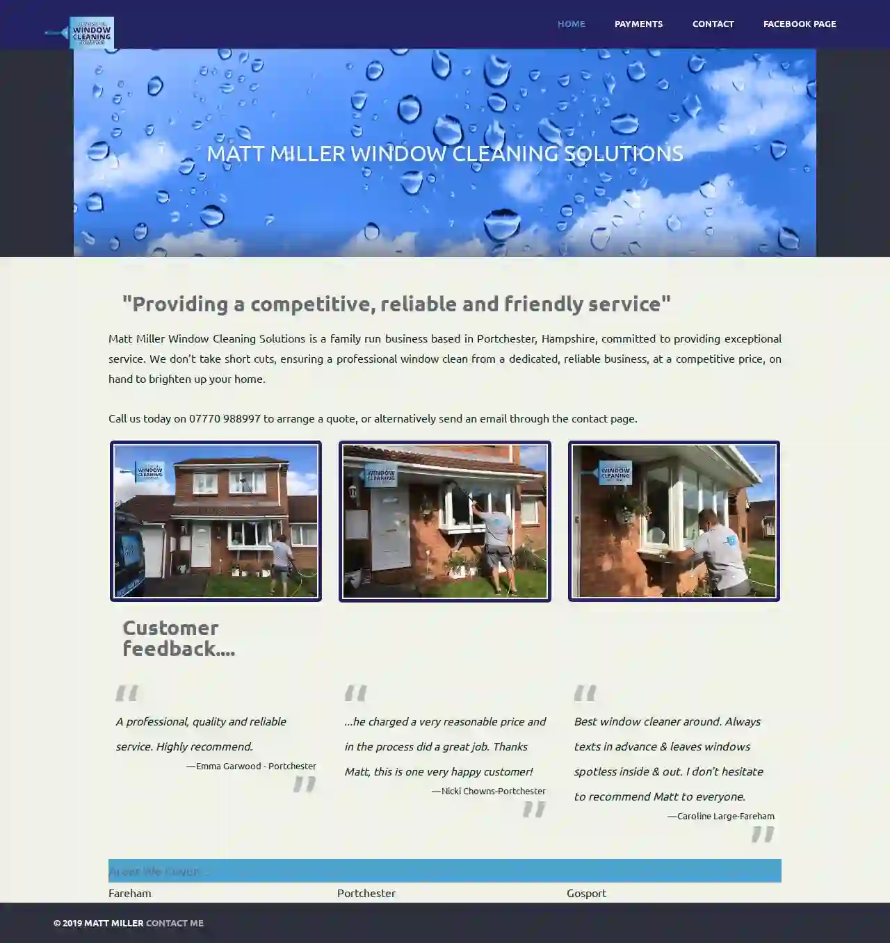 Matt Miller Window Cleaning Solutions