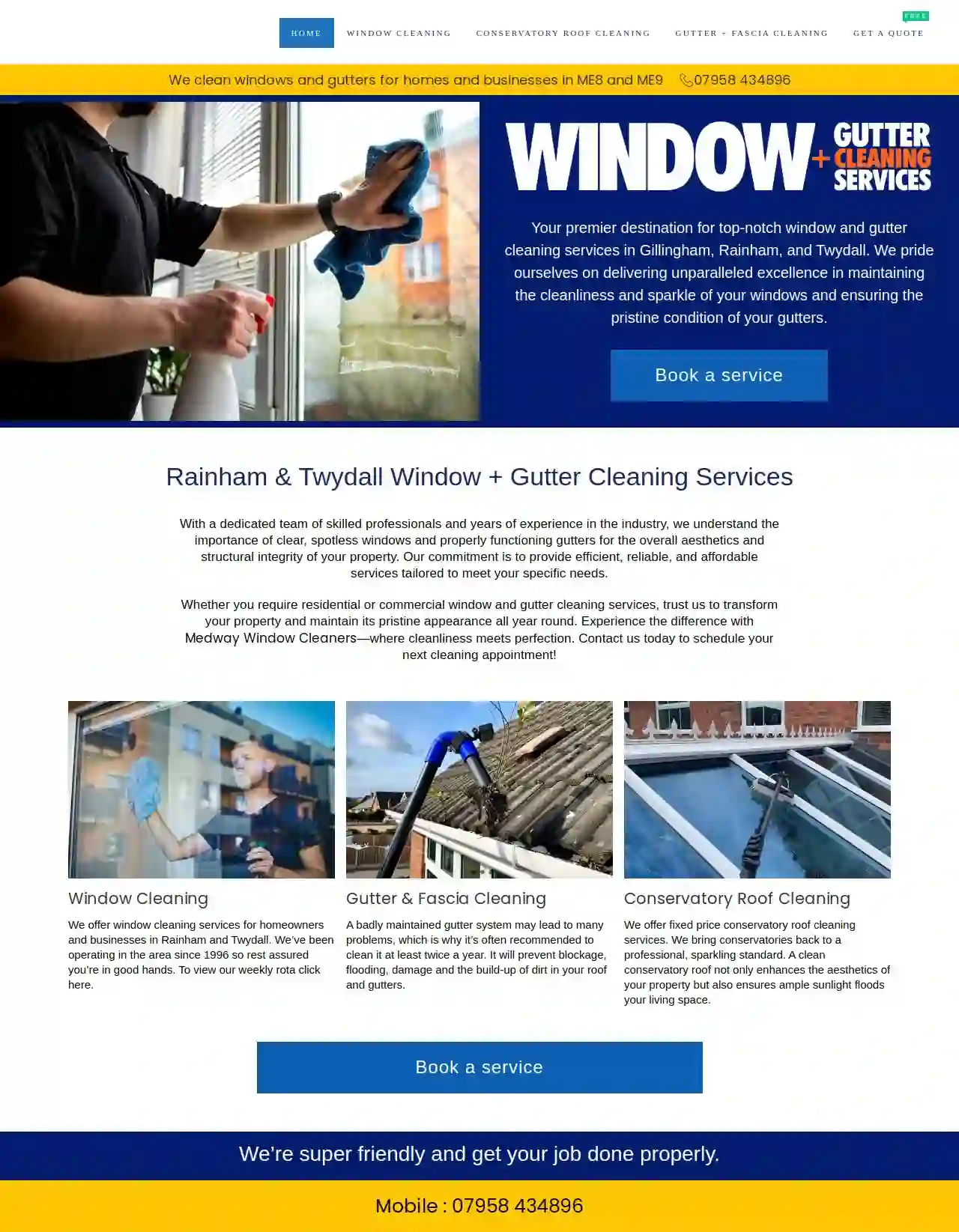 Medway window cleaners