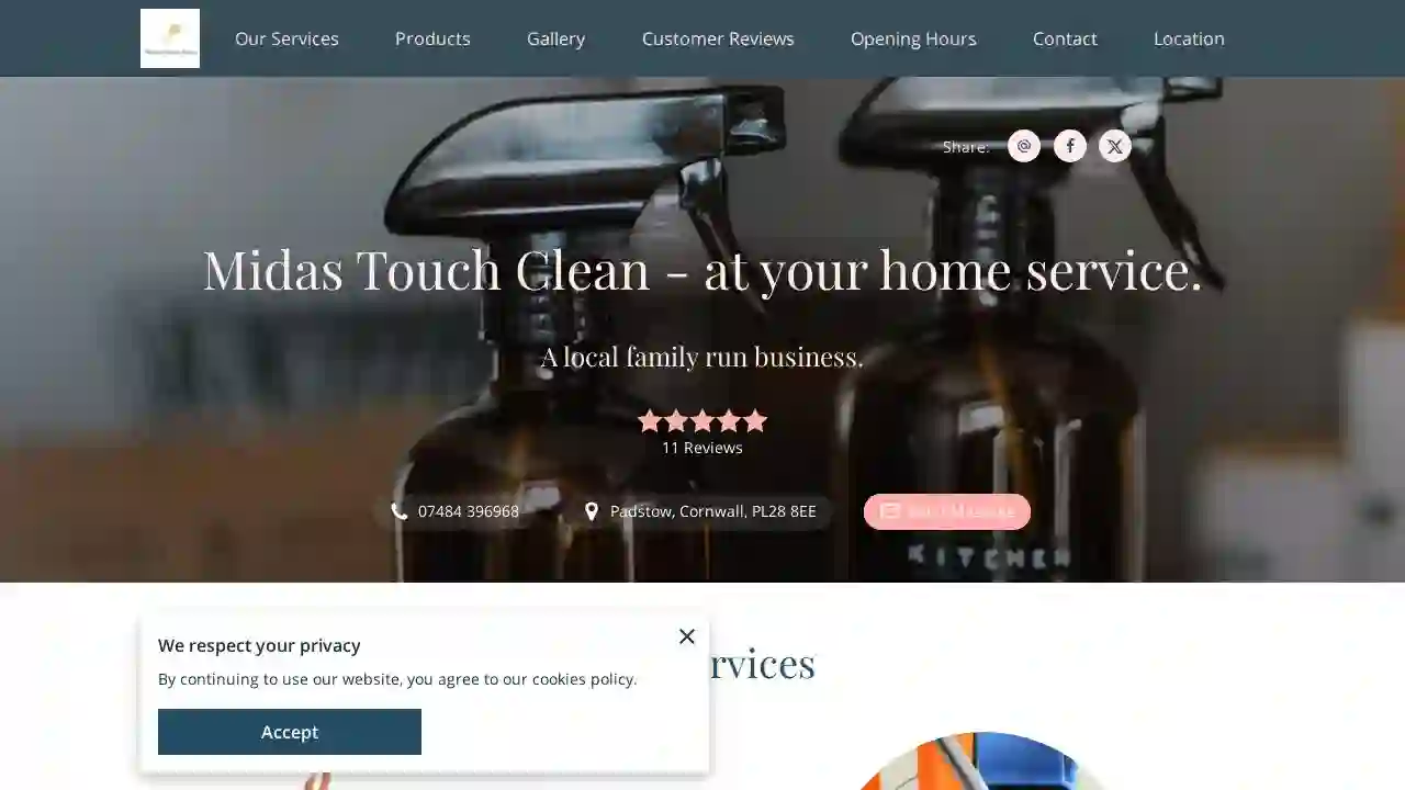 Midas Touch Clean - at your home service.