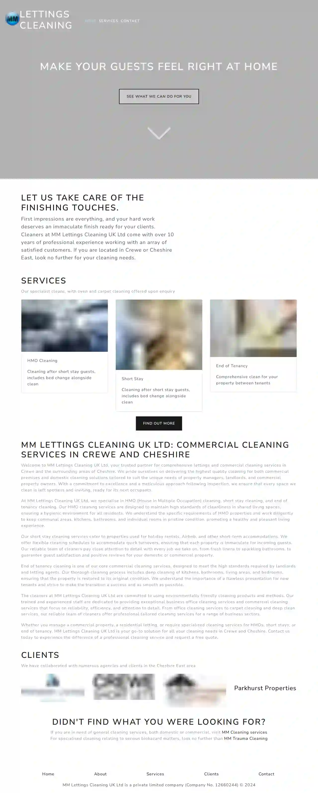 MM Lettings Cleaning Ltd