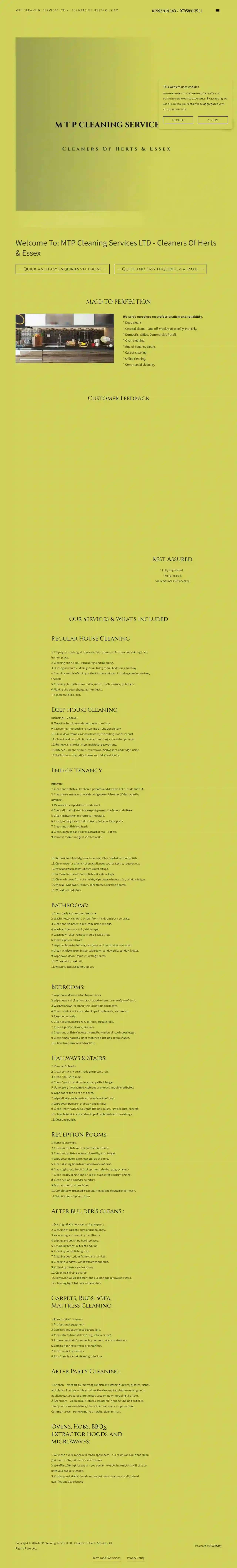 mtp cleaning services