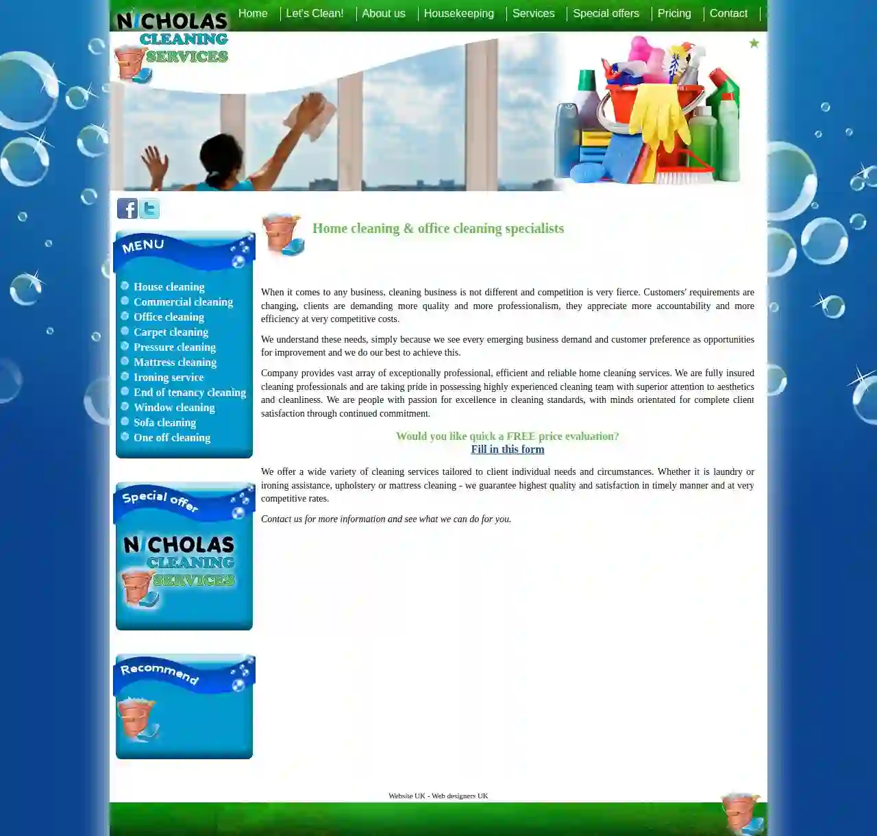 Nicholas Cleaning Services Ltd