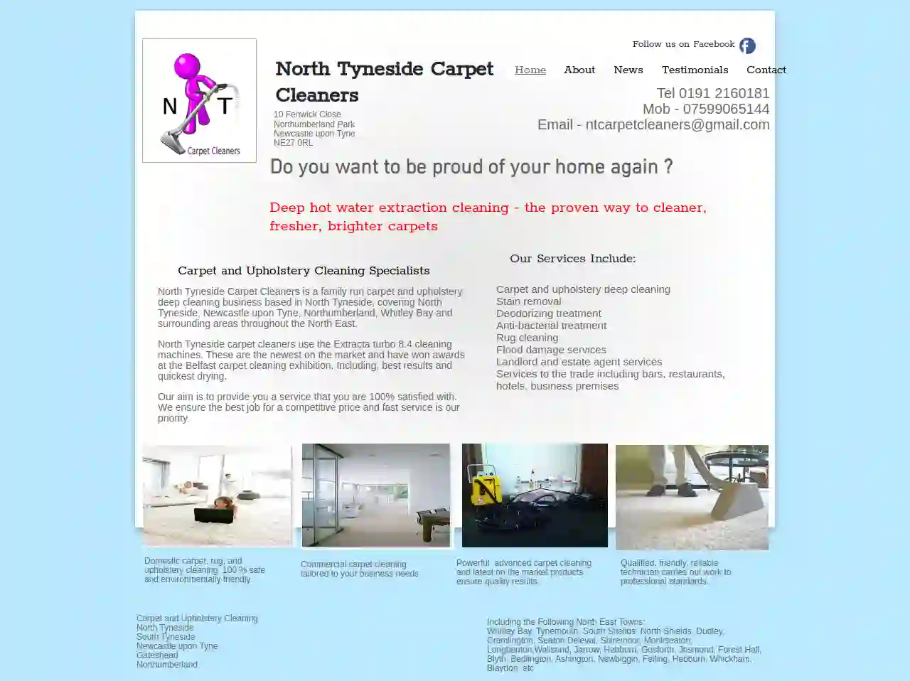 North tyneside carpet cleaners