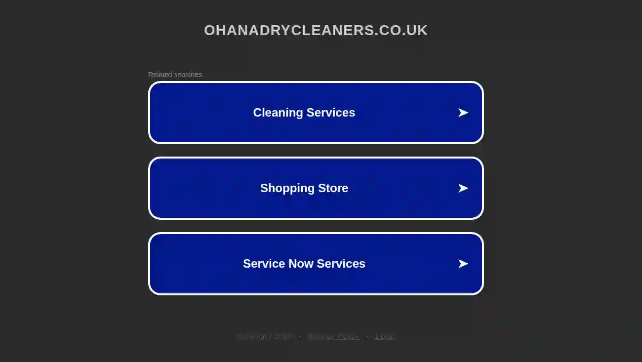 OHANA Dry Cleaning & Tailoring