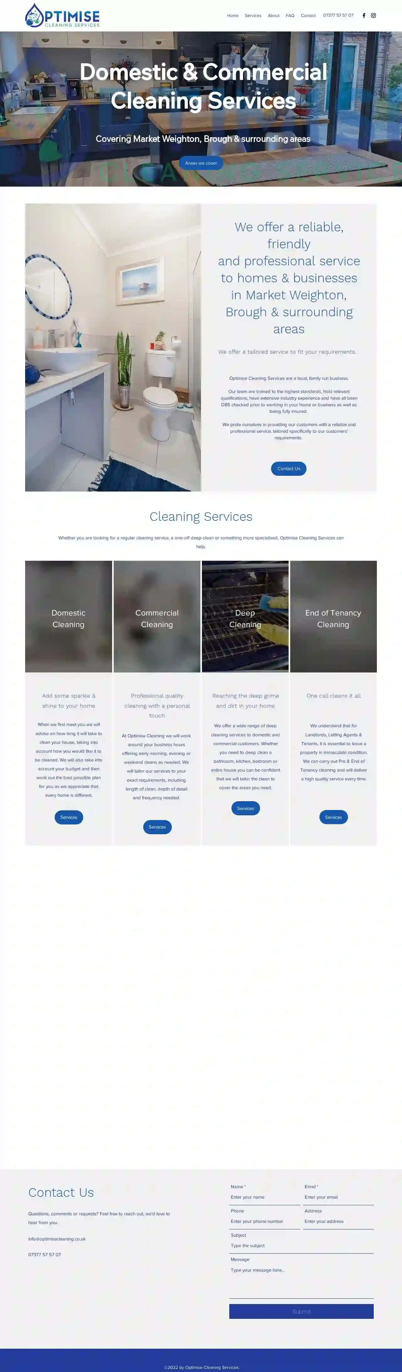 Optimise Cleaning Services