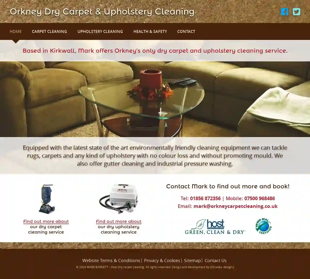 Orkney Dry Carpet & Upholstery Cleaning