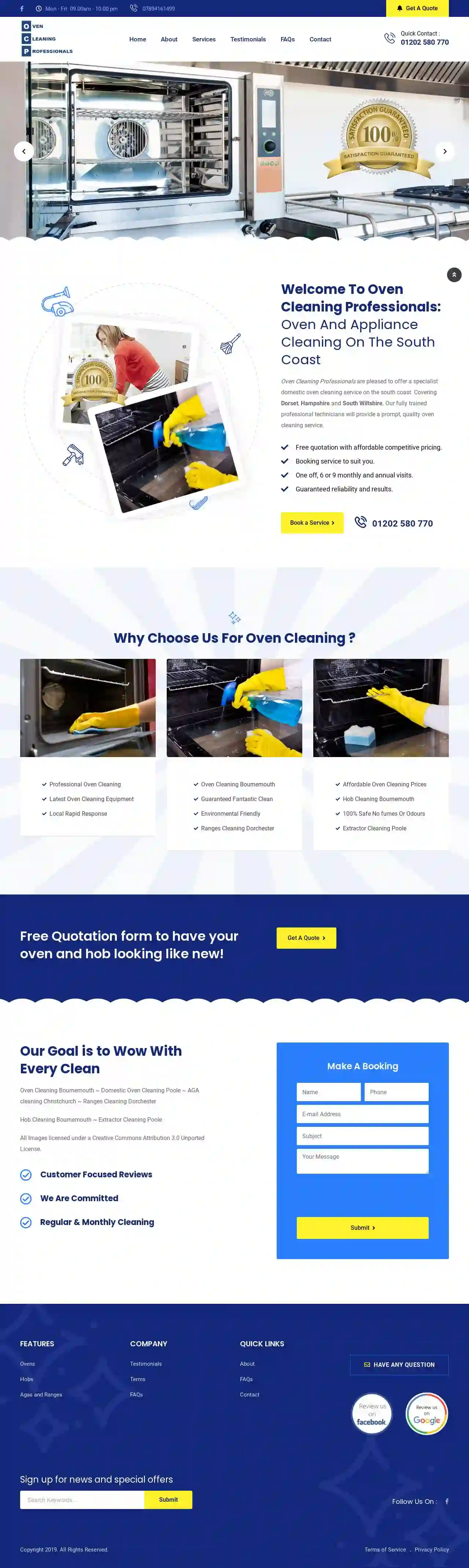 Oven Cleaning Professionals