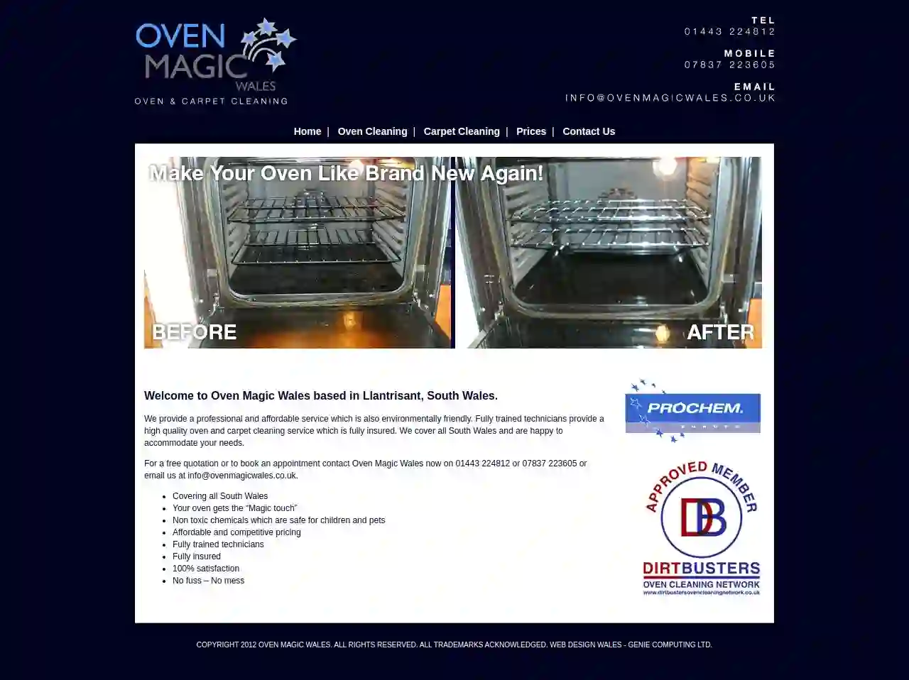 Oven Magic Wales