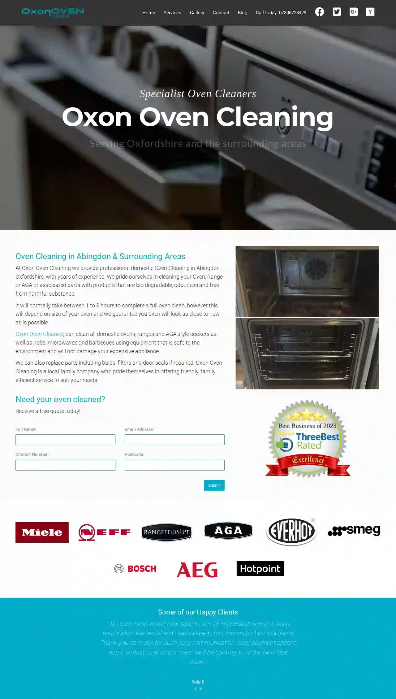 Oxon Oven Cleaning