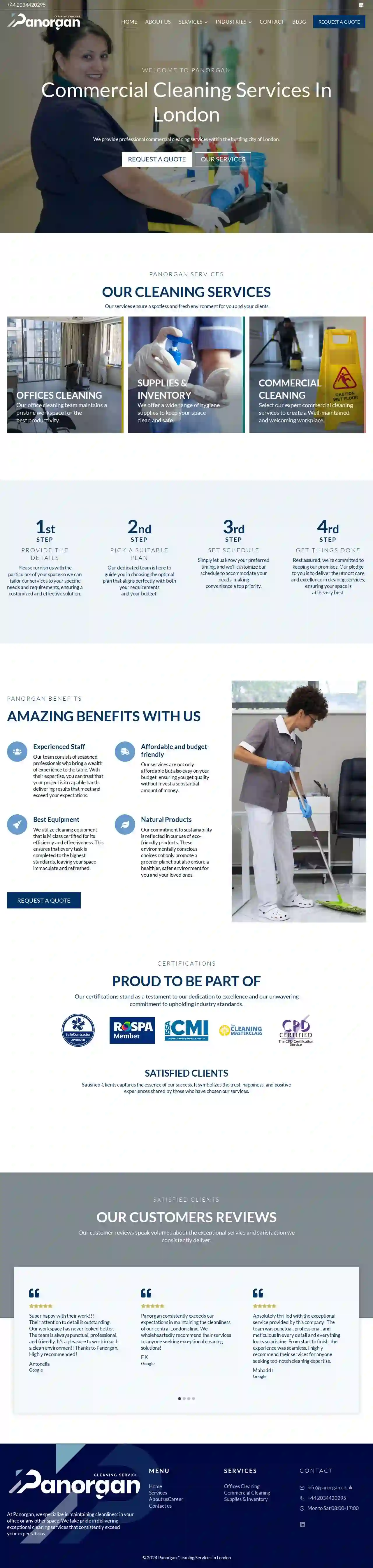 Panorgan Cleaning Services