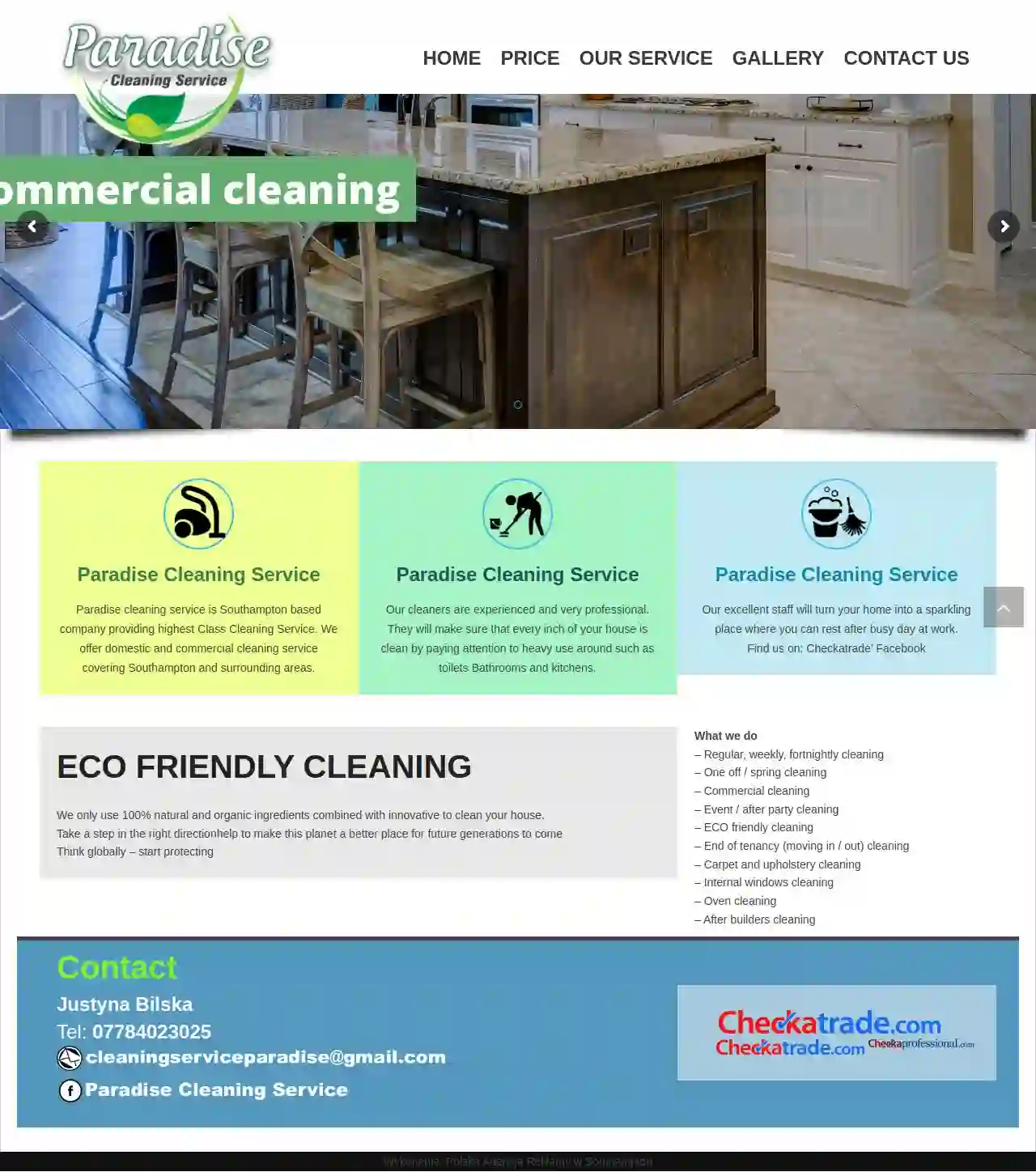 Paradise Cleaning Service