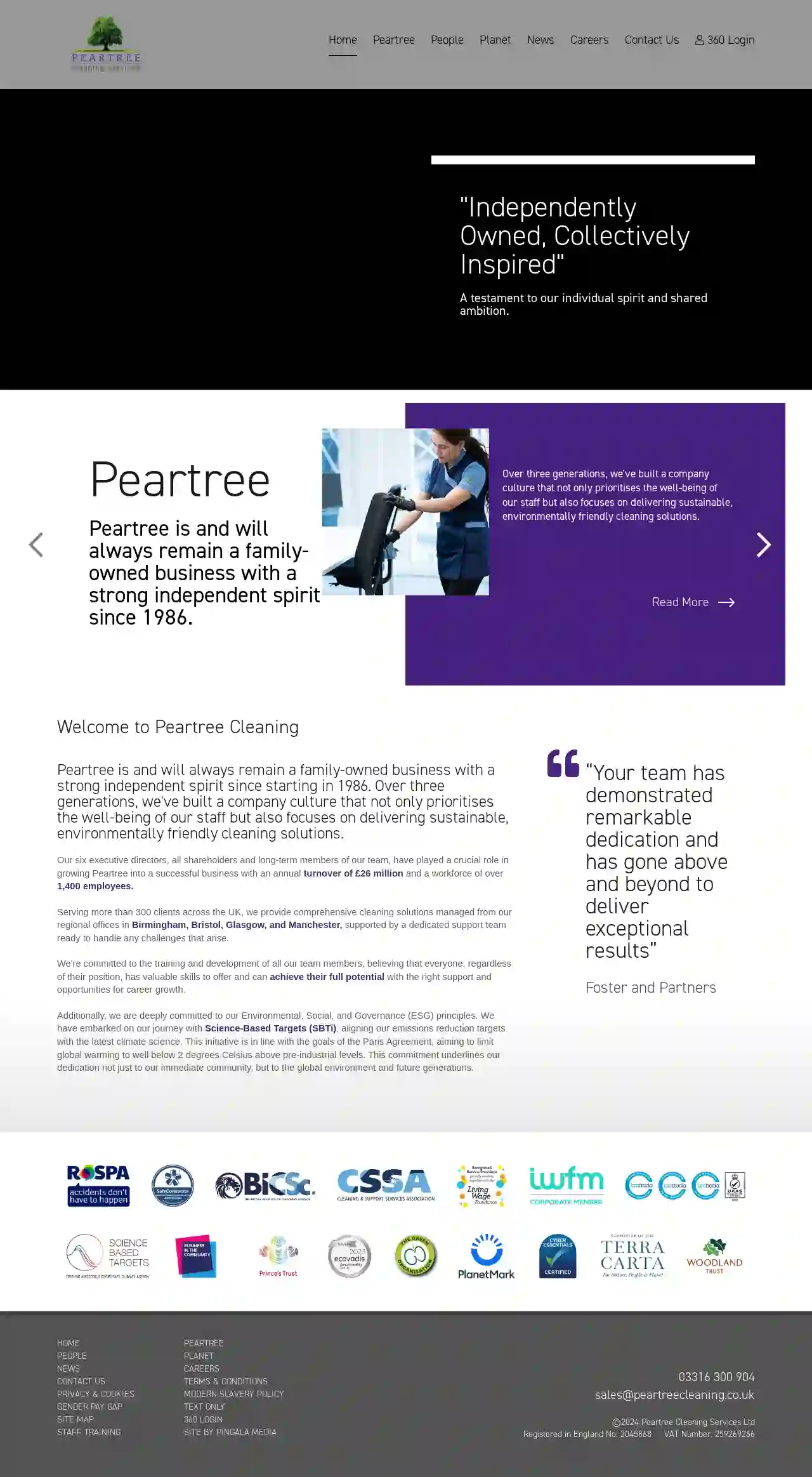 Peartree Cleaning Services Ltd