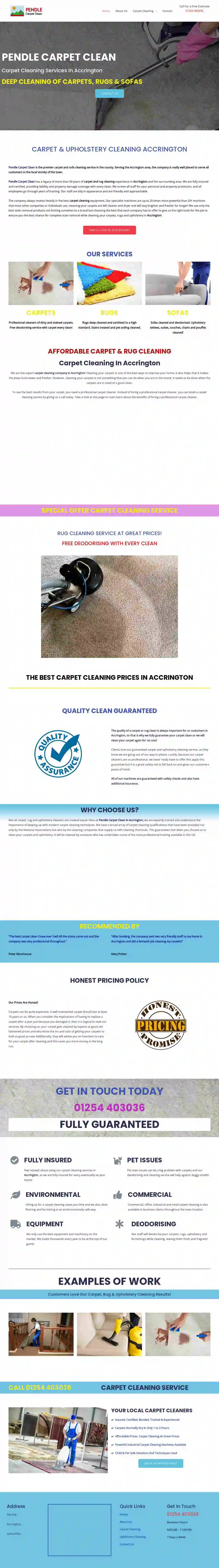 Pendle Carpet Clean