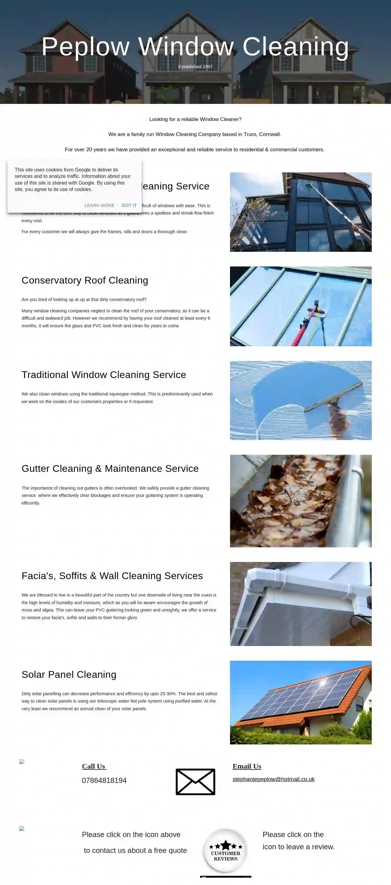 Peplow Window Cleaning