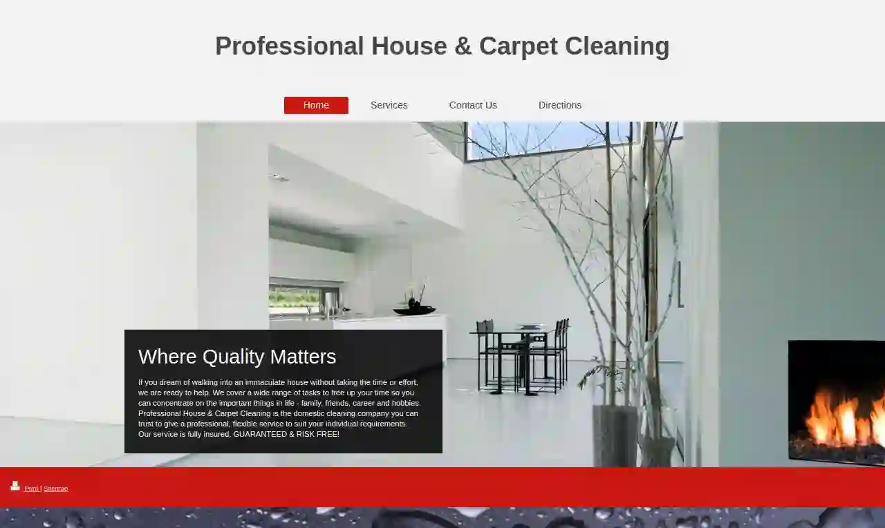 Professional House & Carpet Cleaning