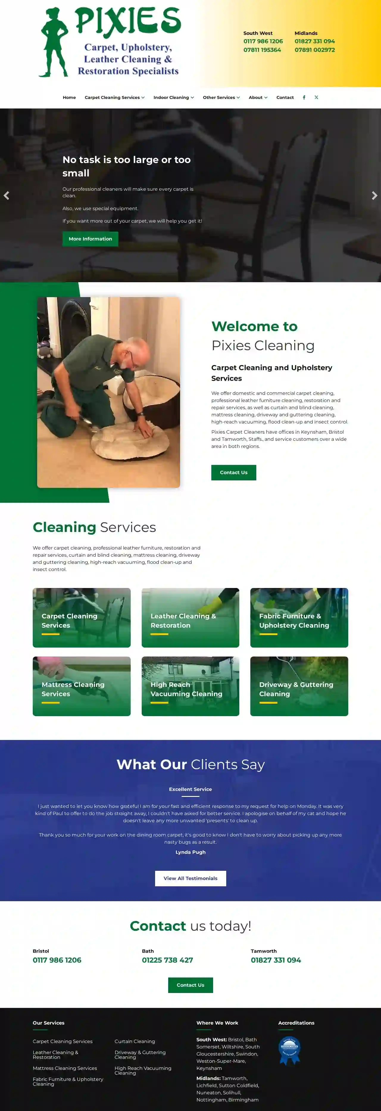 Pixies Carpet Cleaning Midlands