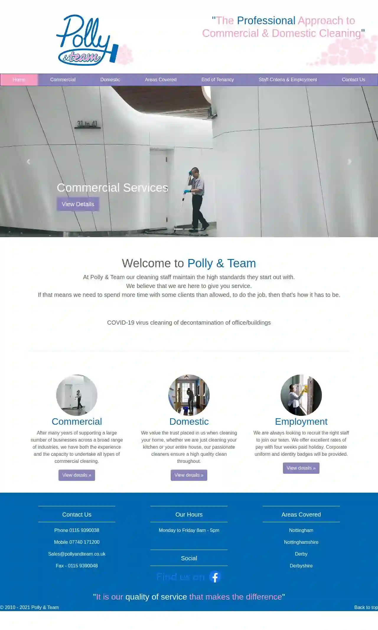 Polly and Team Cleaning Ltd