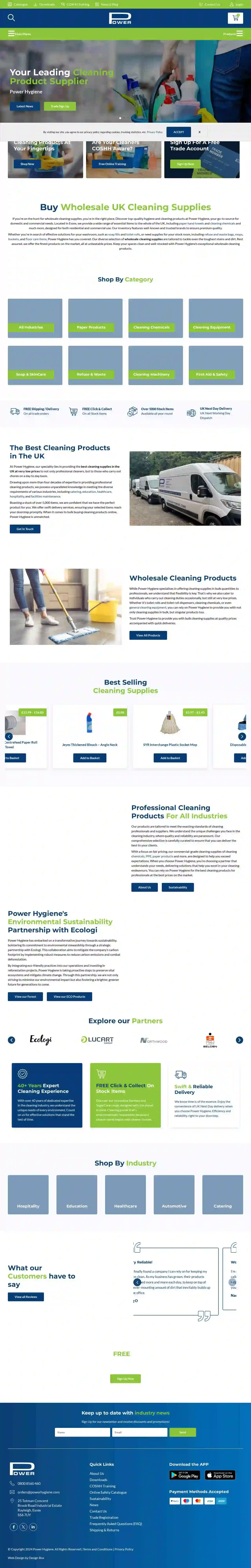 Power Hygiene - Wholesale Cleaning Supplies