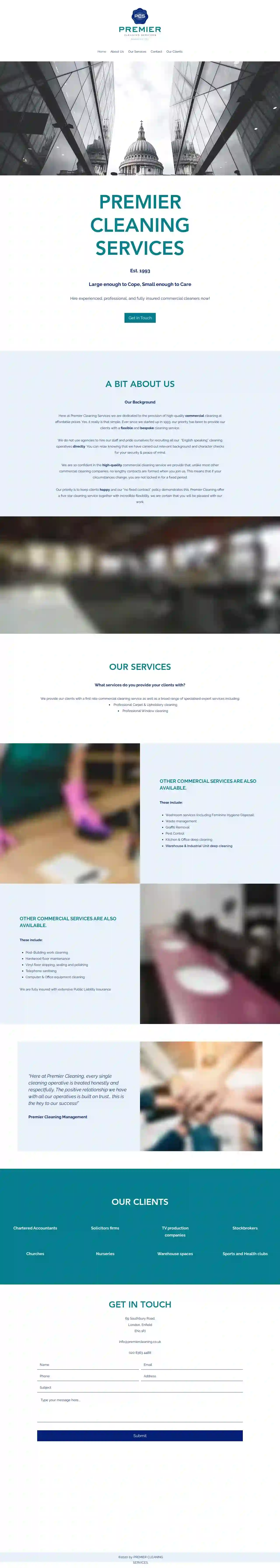 Premier Cleaning Services (UK) Ltd