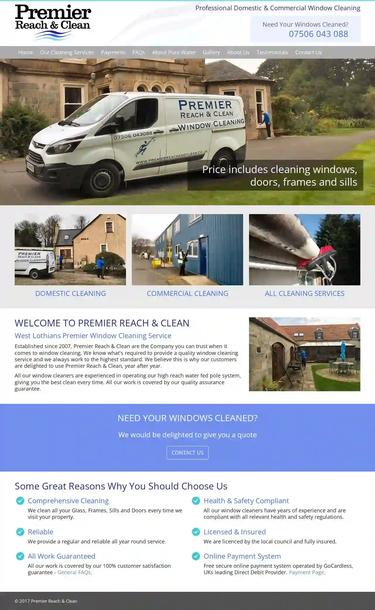 Premier Reach & Clean Window Cleaning