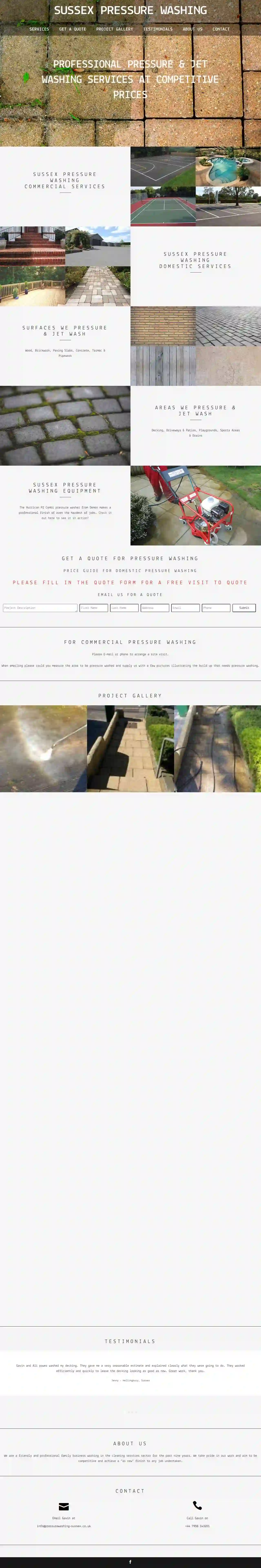 Sussex Pressure Washing