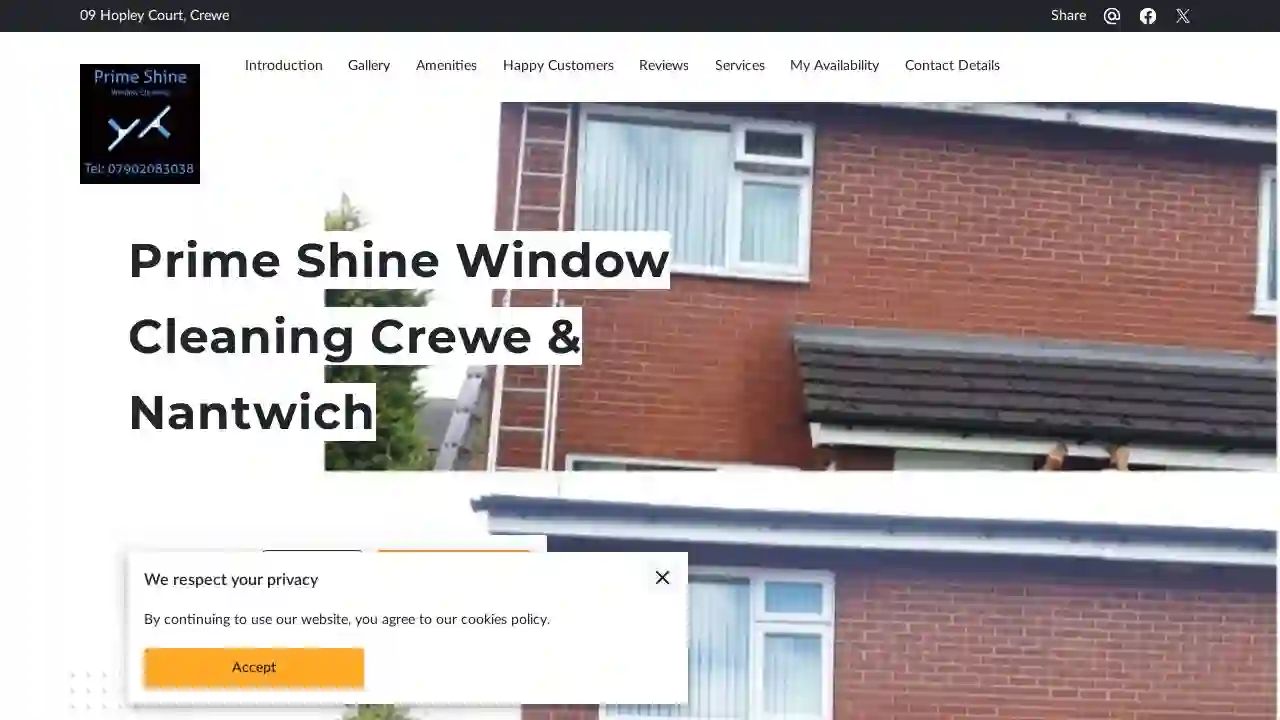 Prime Shine Window Cleaning Crewe & Nantwich