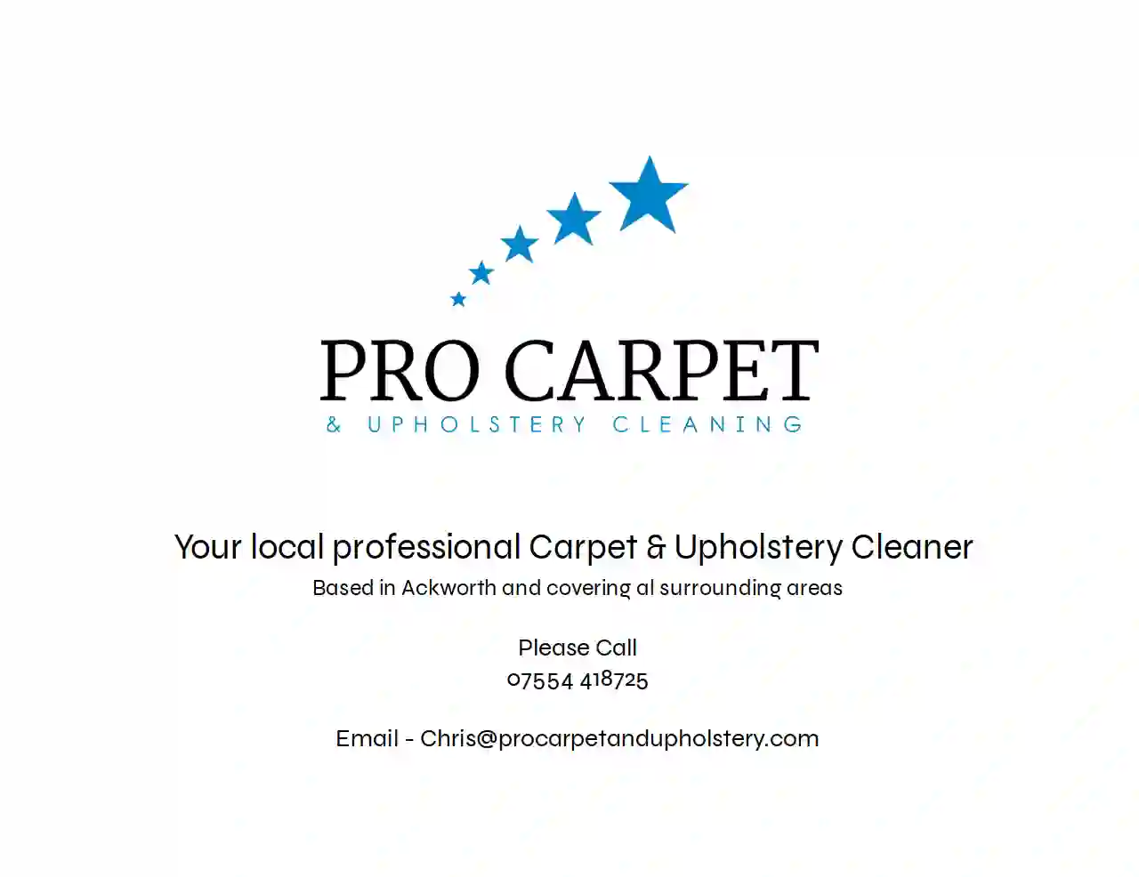 Pro Carpet And Upholstery Cleaning