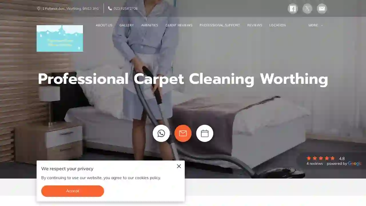 Professional Carpet Cleaning Worthing