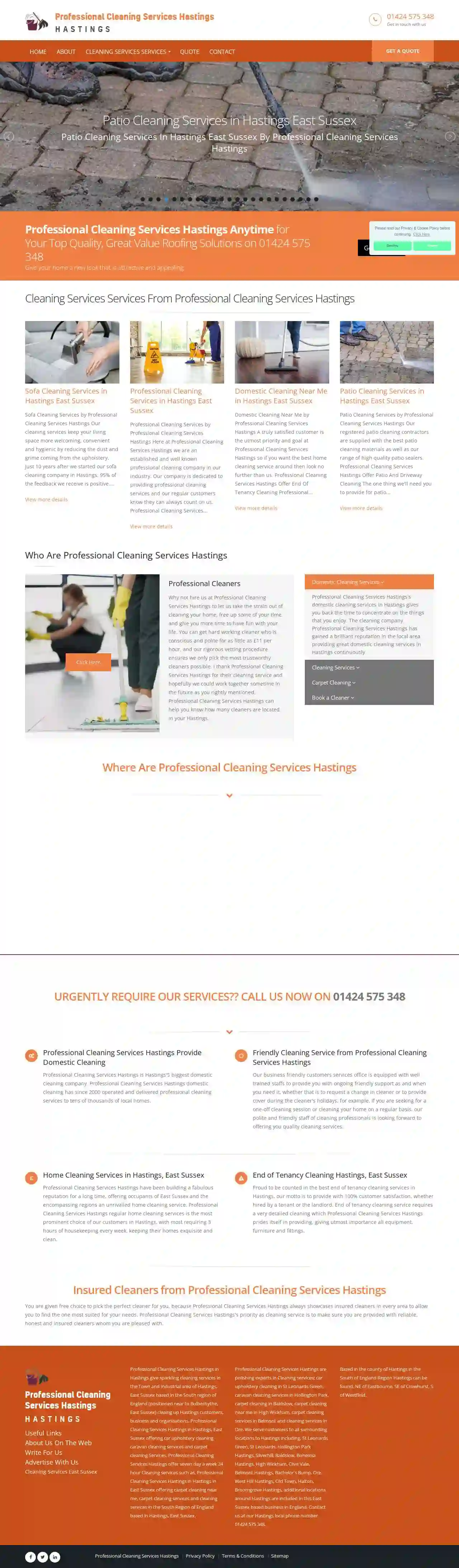 Professional Cleaning Services Hastings