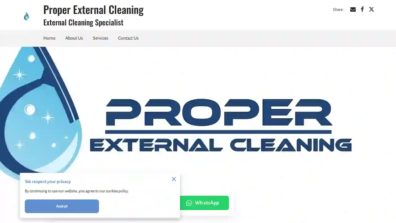 Proper External Cleaning