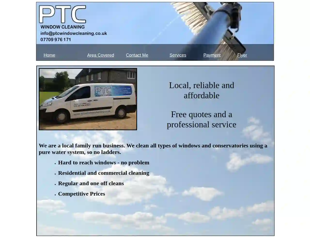 PTC window cleaning