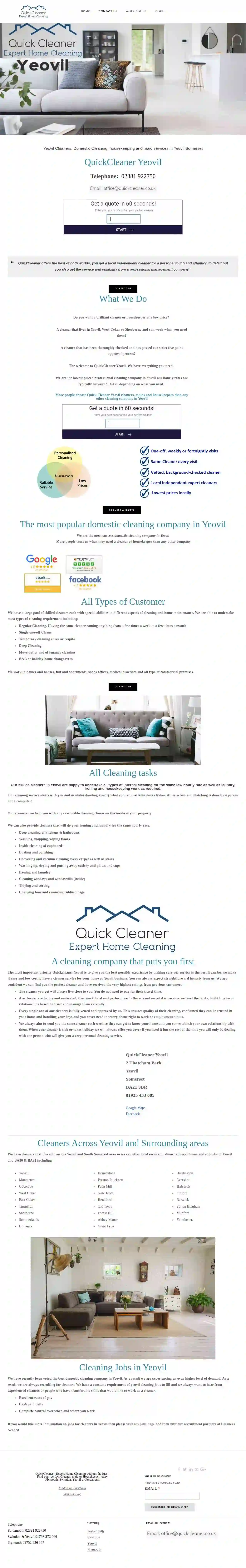 QuickCleaner Yeovil