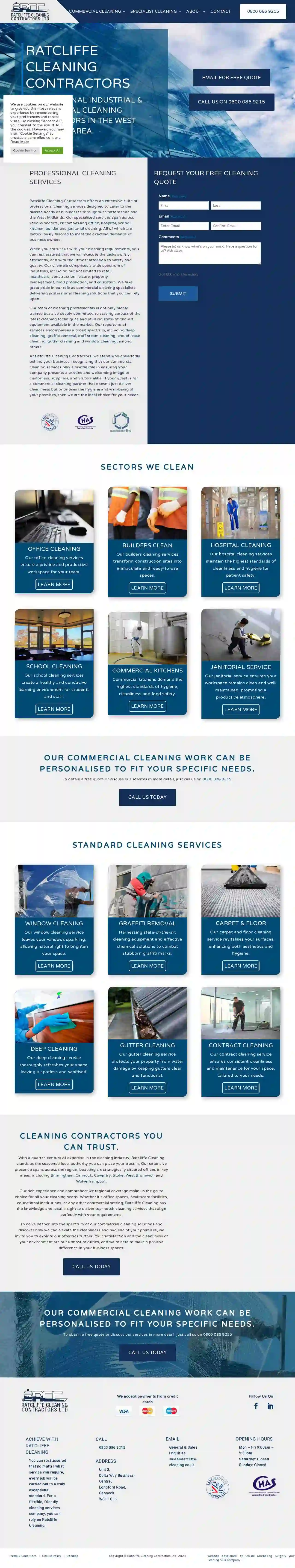 Ratcliffe Cleaning Contractors Ltd