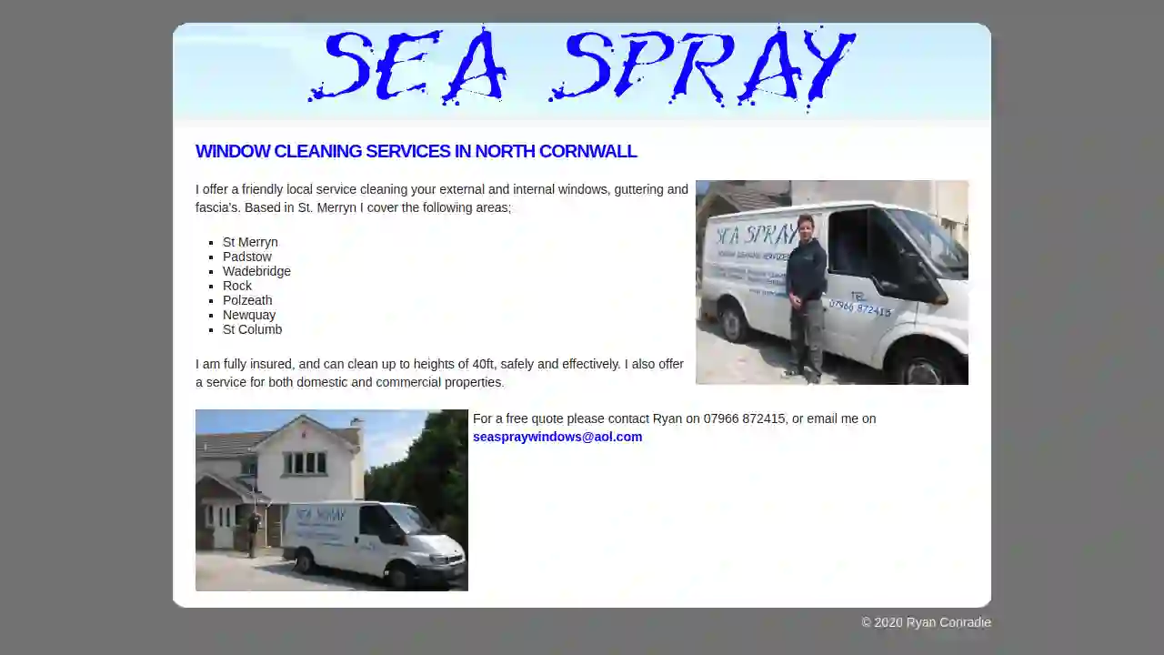 Sea Spray Window Cleaning Services