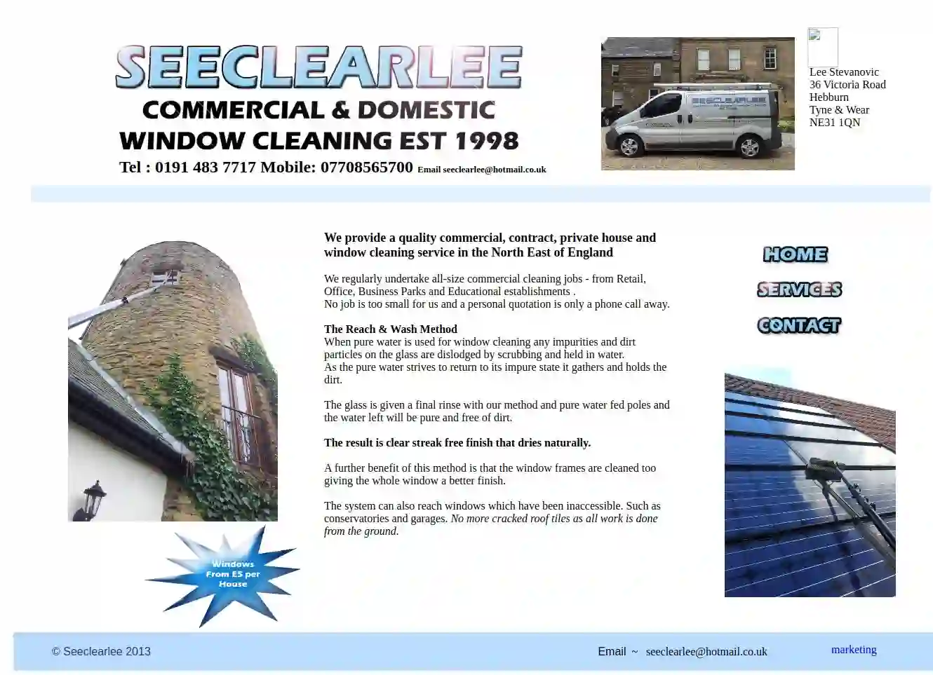 Seeclearlee Commercial & Domestic Window Cleaning