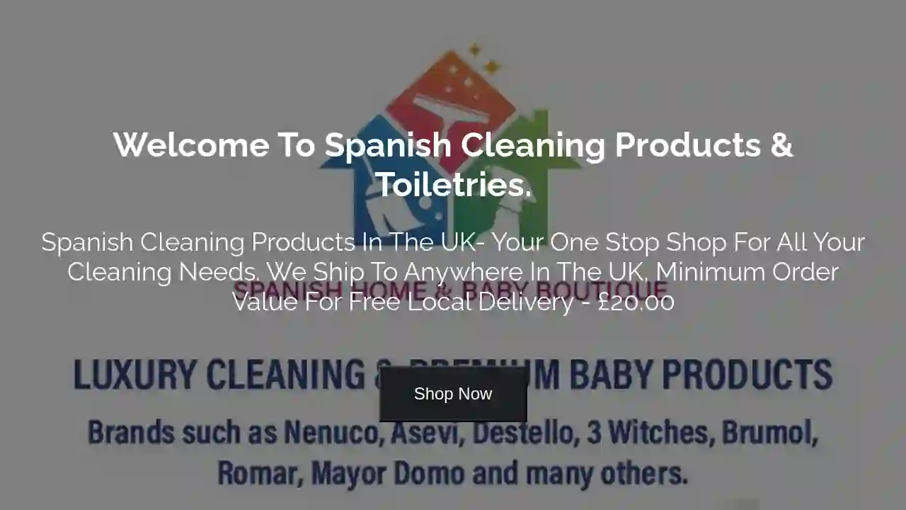 Spanish Cleaning Products Dartford