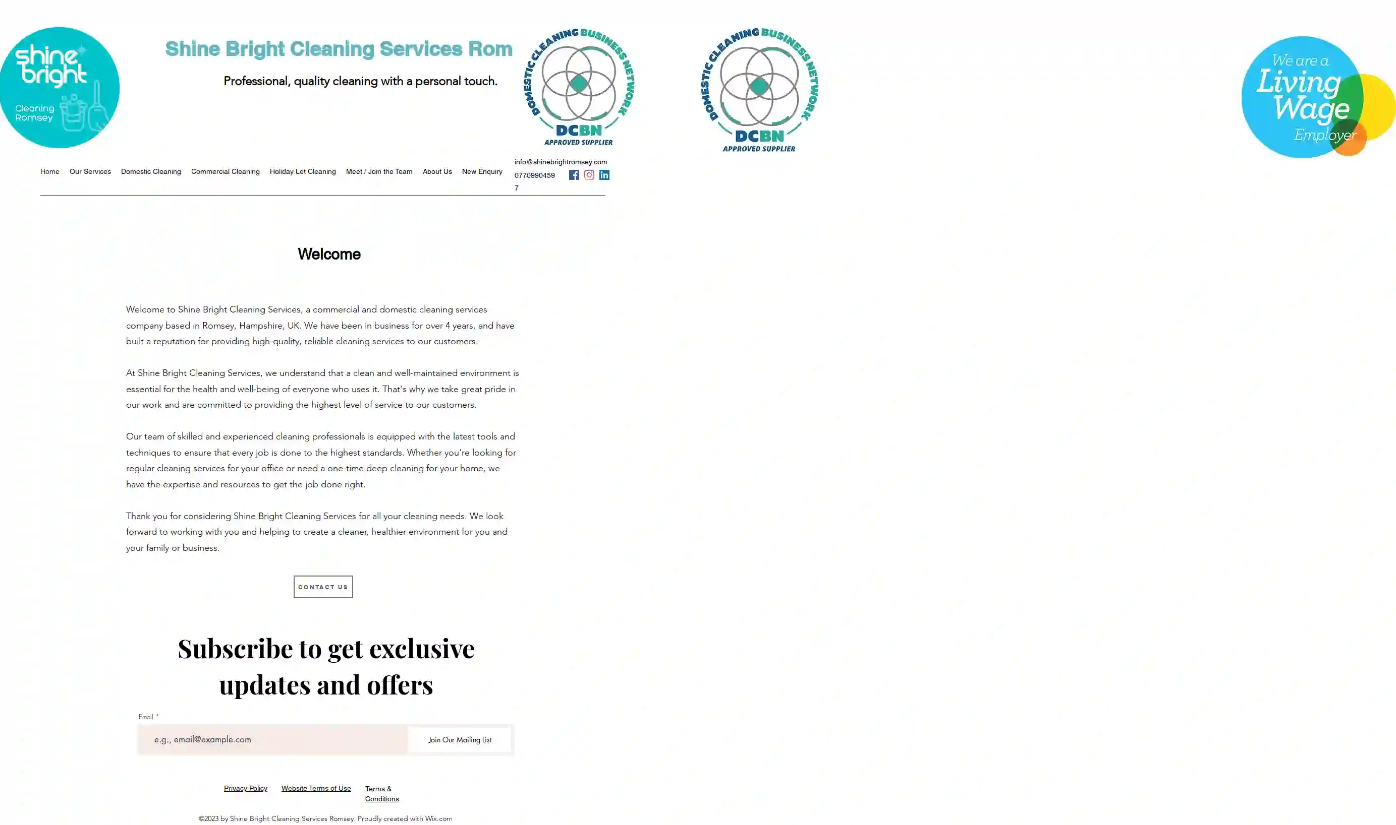 Shine Bright Cleaning Services Romsey