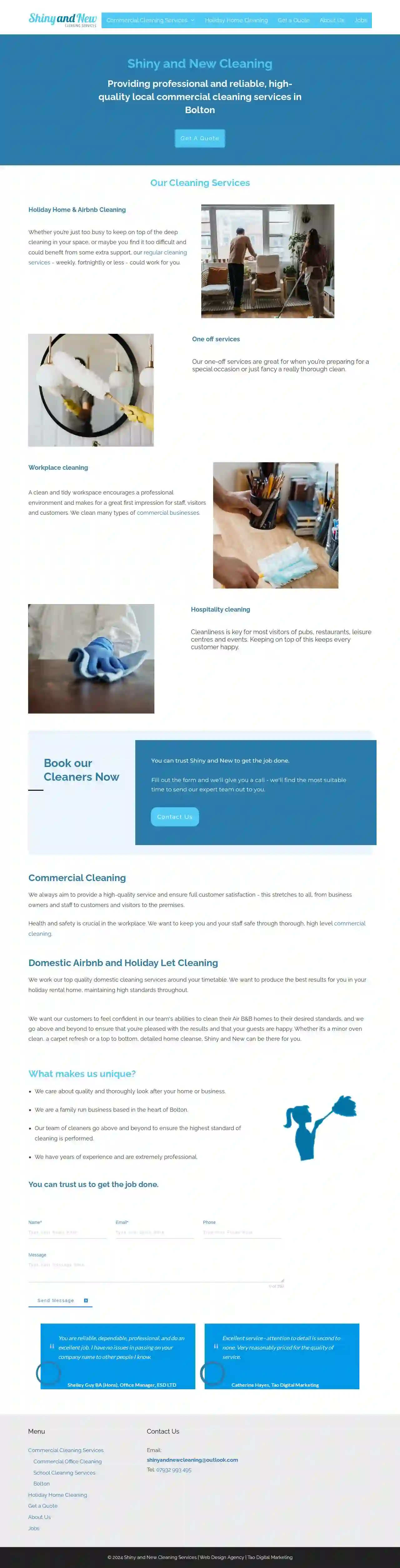 Shiny and New Cleaning Services