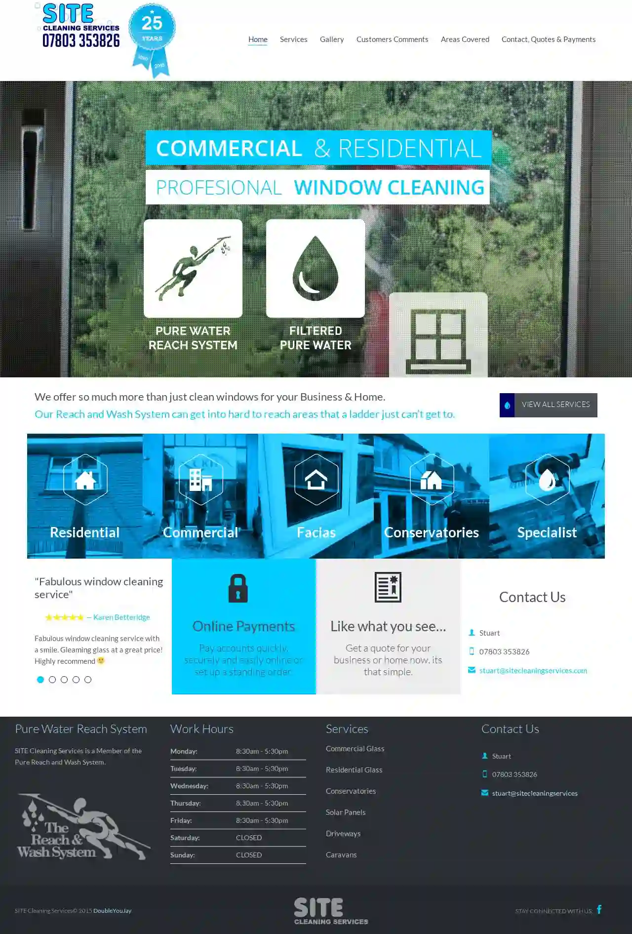 Site cleaning services