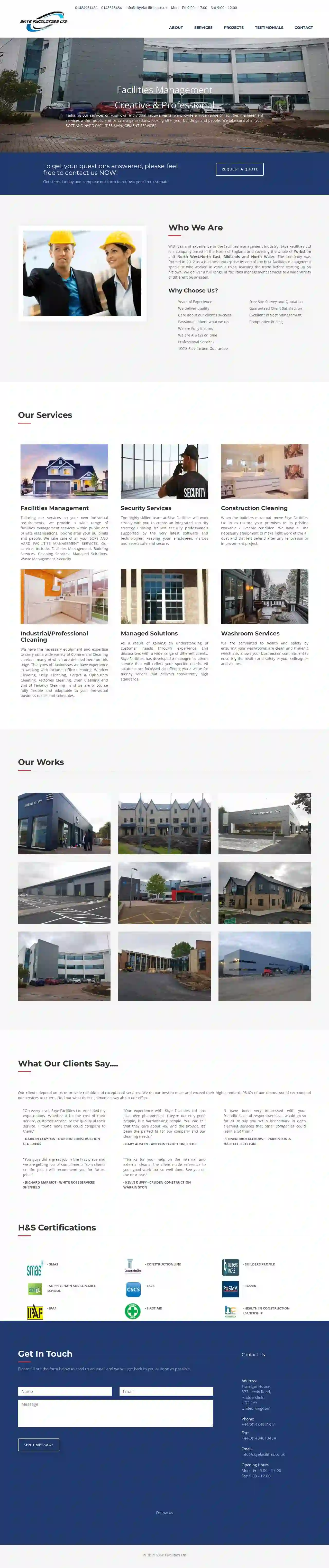 Skye Facilities Ltd