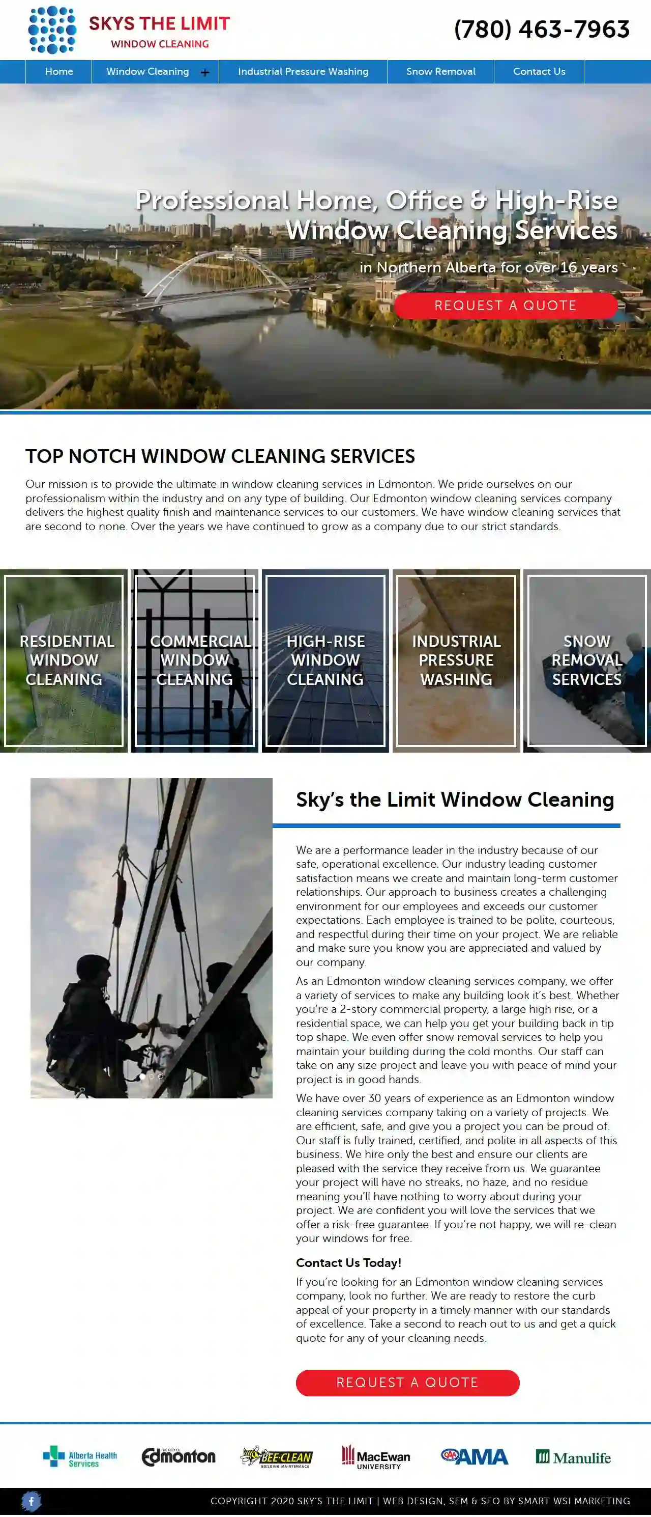 Skys the Limit Window Cleaning