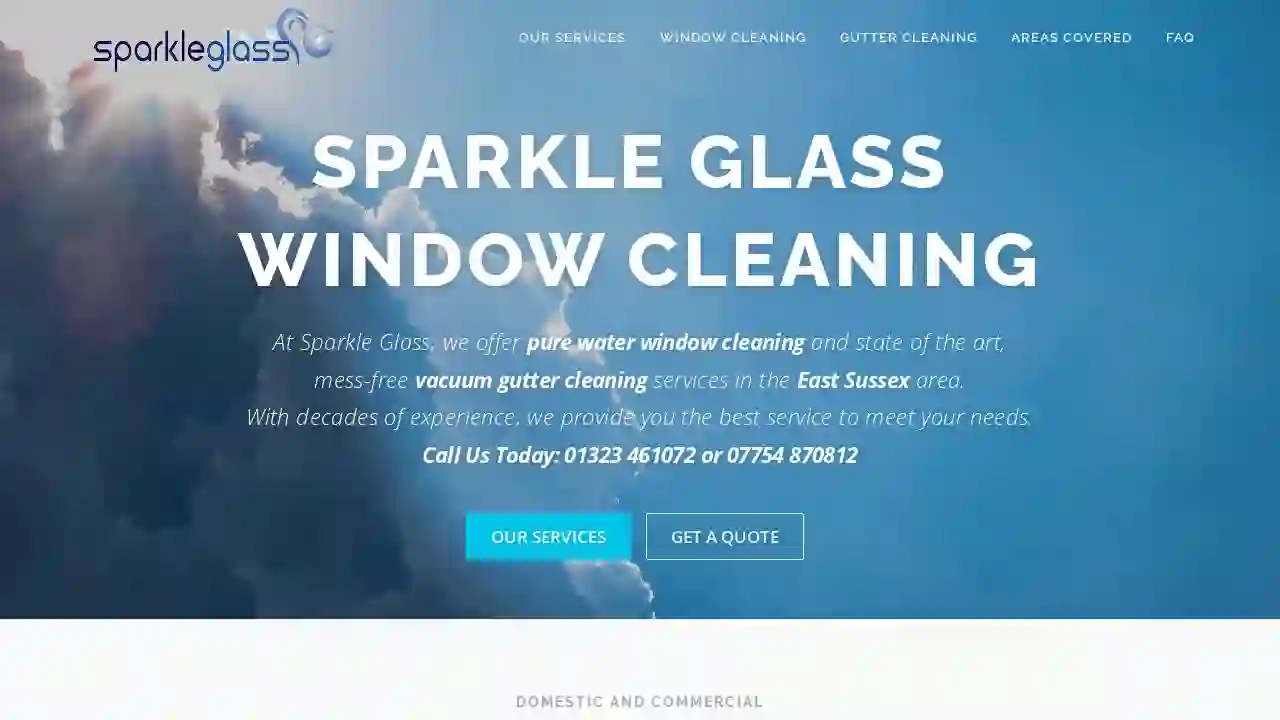 sparkleglass window cleaners