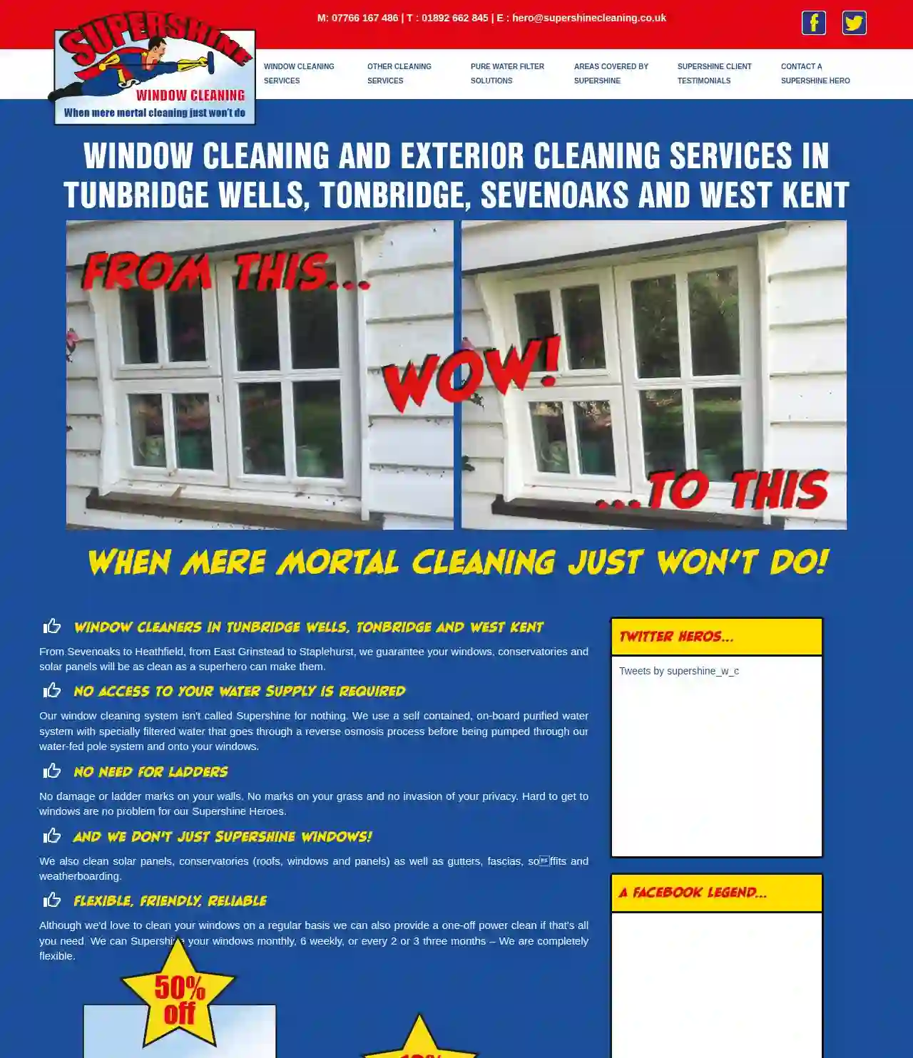 Supershine window cleaning