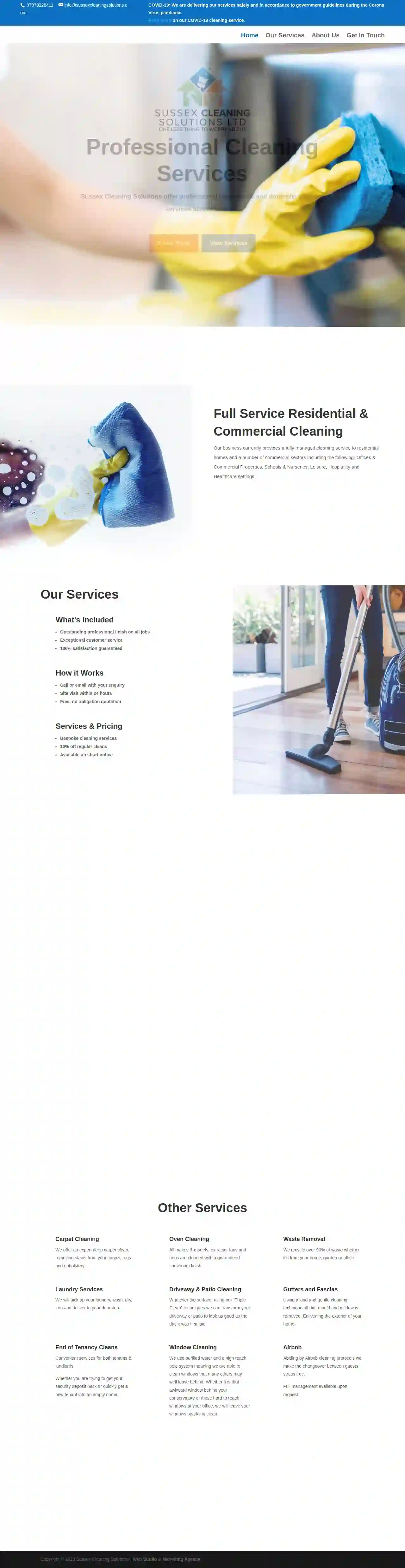 SUSSEX CLEANING SOLUTIONS LTD