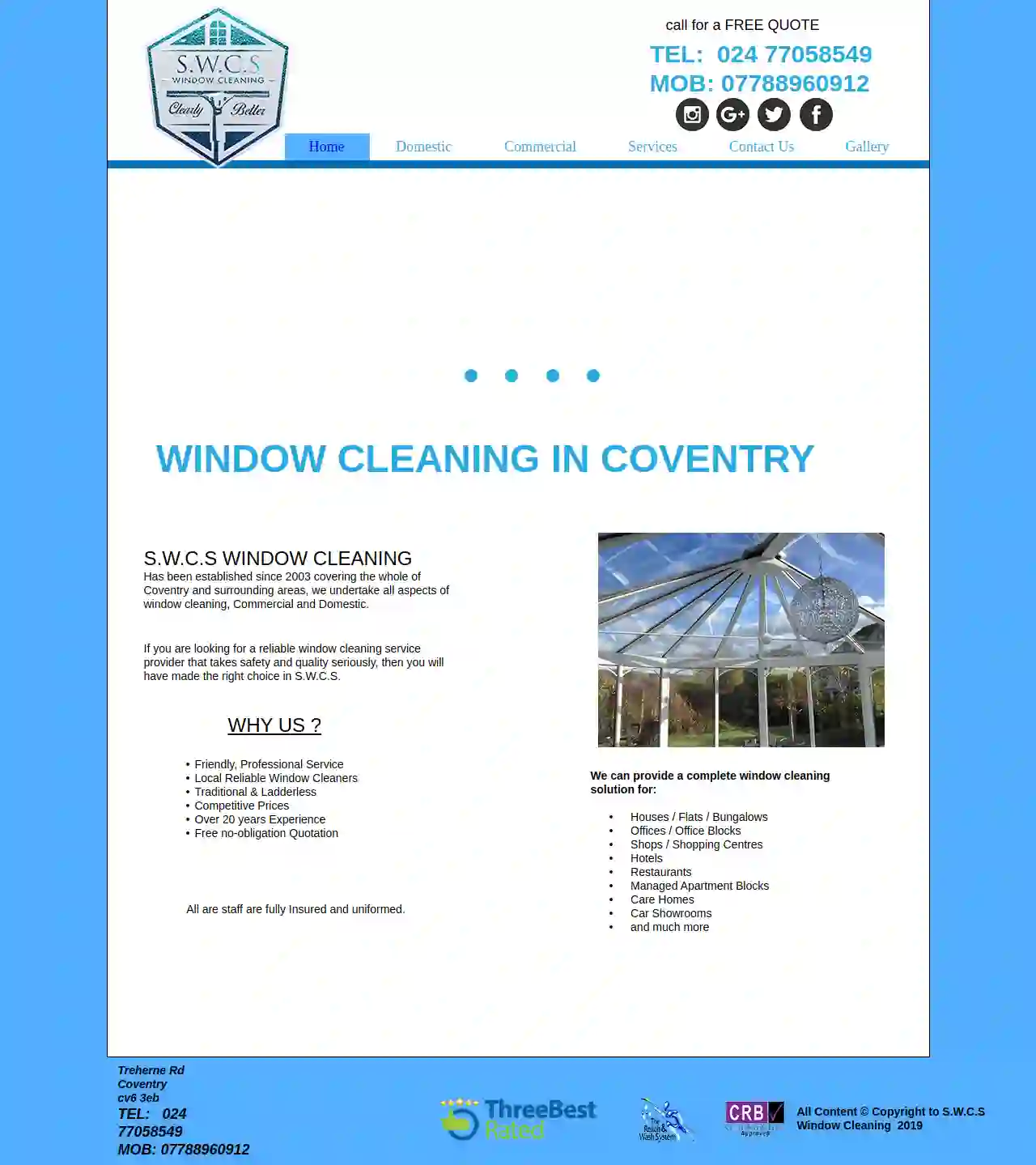 S.W.C.S Window Cleaning