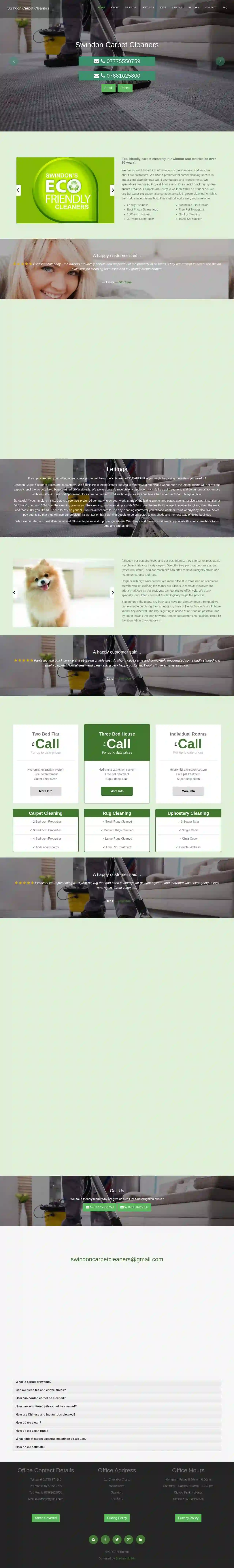 Swindon Carpet Cleaners