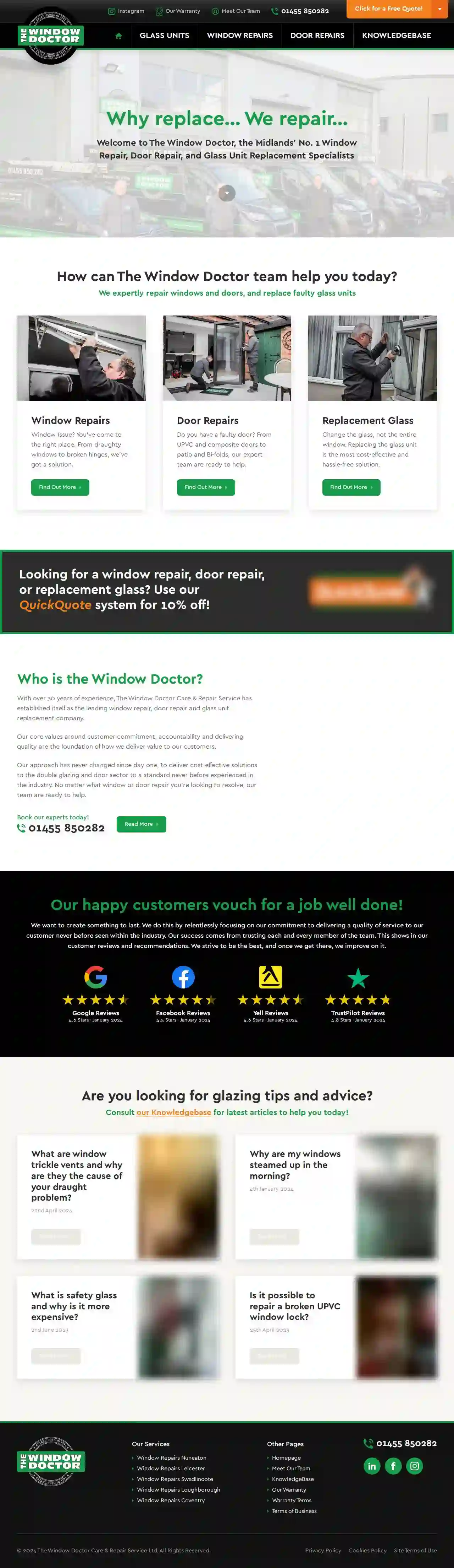 The Window Doctor Care & Repair Service Ltd