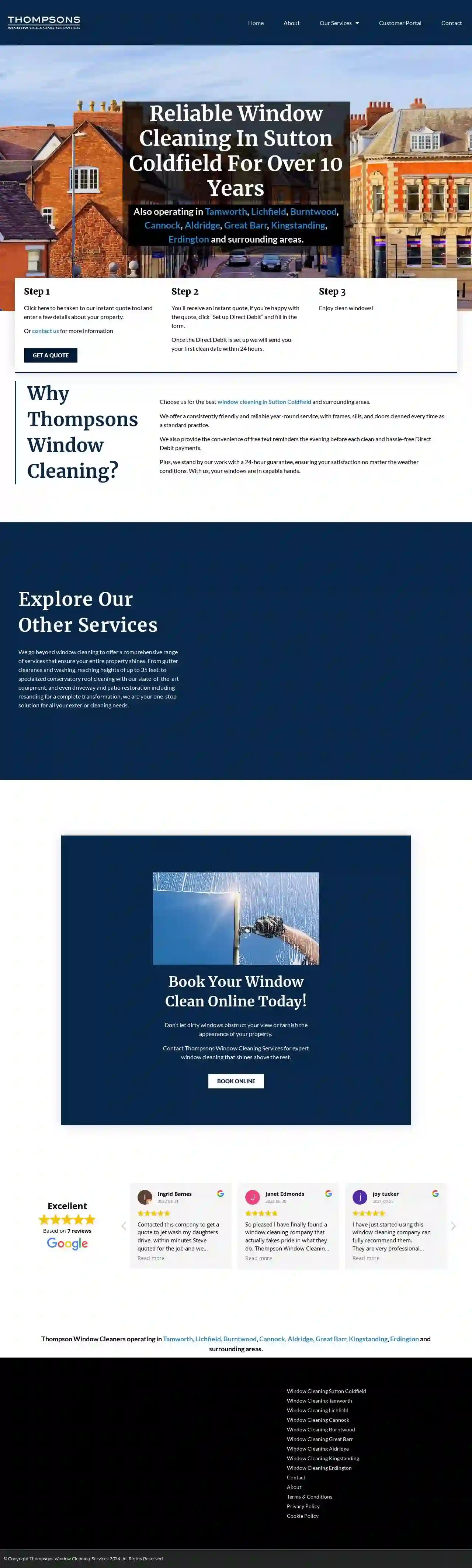 Thompsons Window Cleaning Services