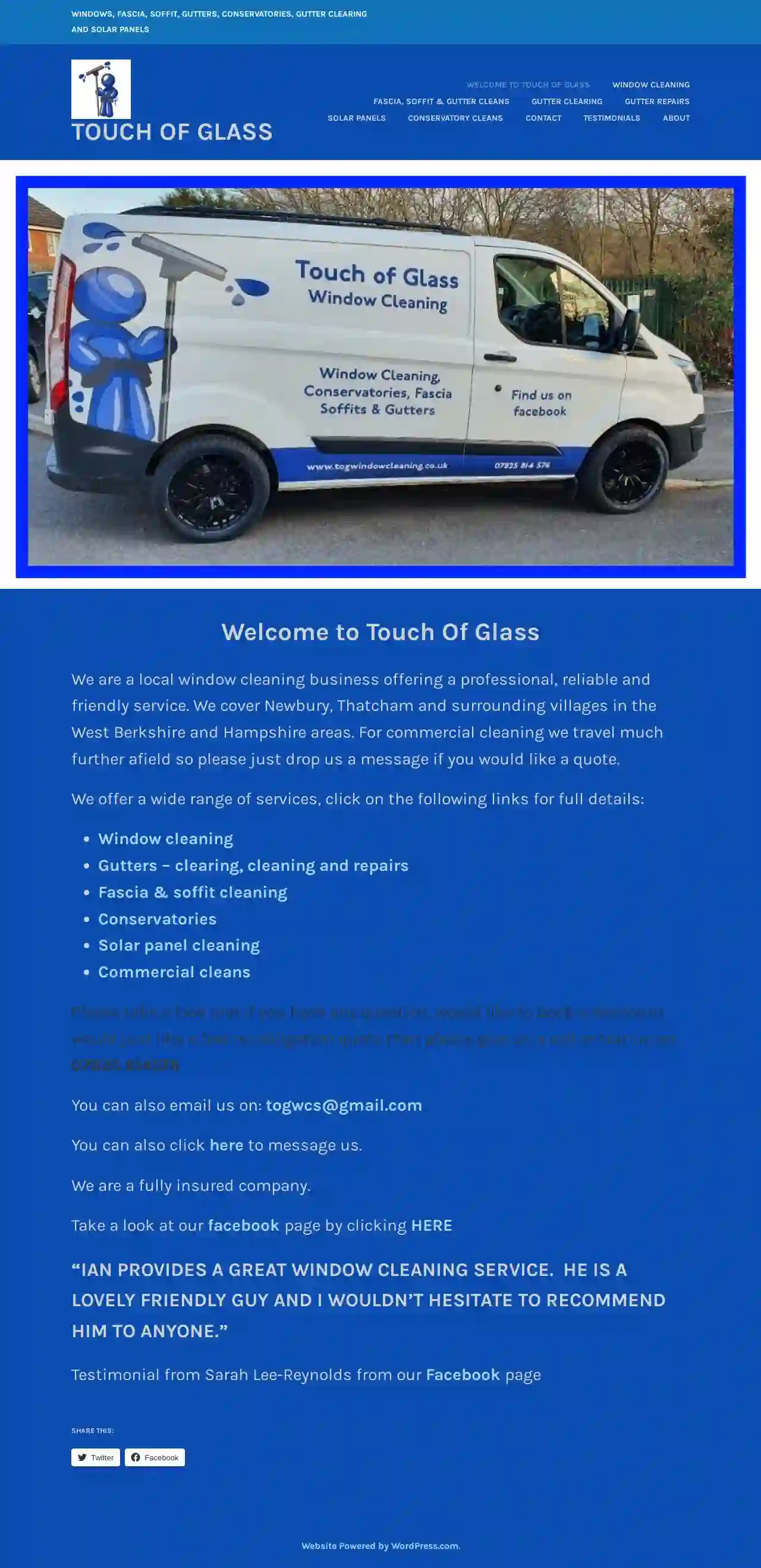 Touch of Glass Window Cleaning