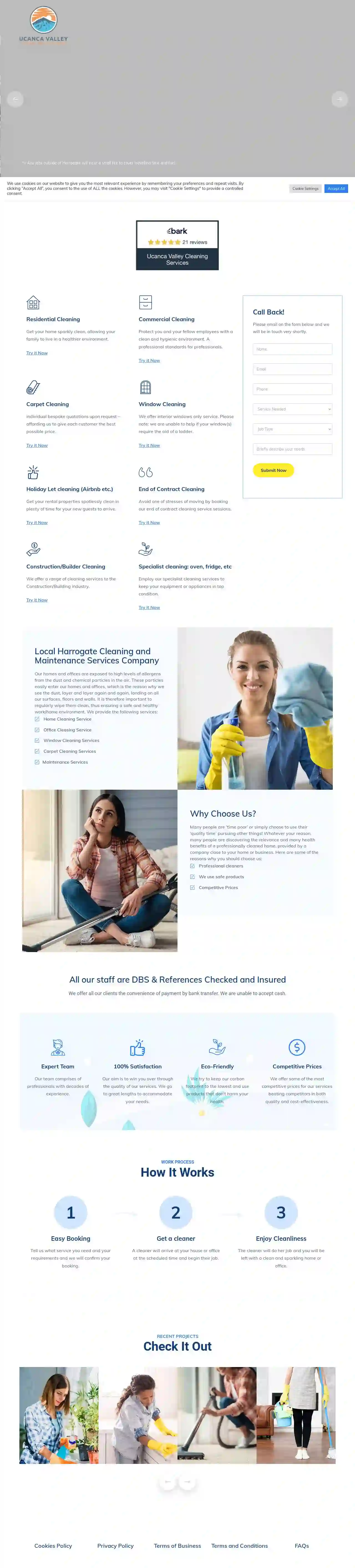 Ucanca Valley Cleaning & Maintenance Services (Harrogate)